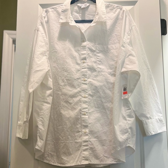 3/$19 NWT Old Navy boyfriend shirt - Picture 5 of 11